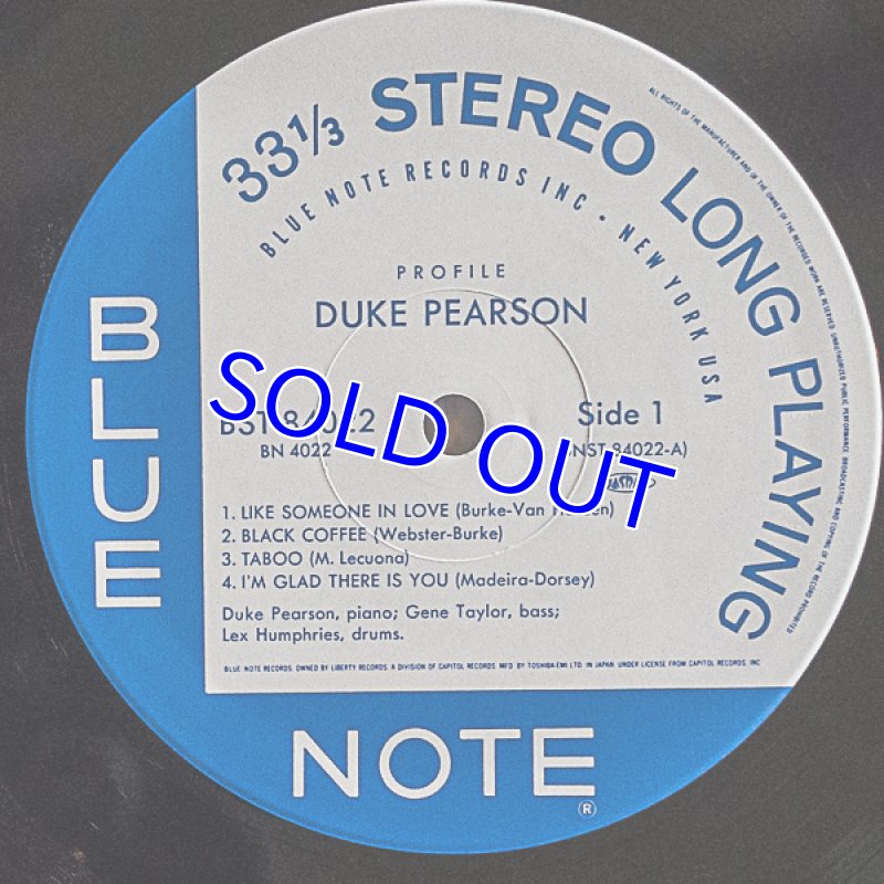 画像3: デューク・ピアソン(p)/プロフィール (3)