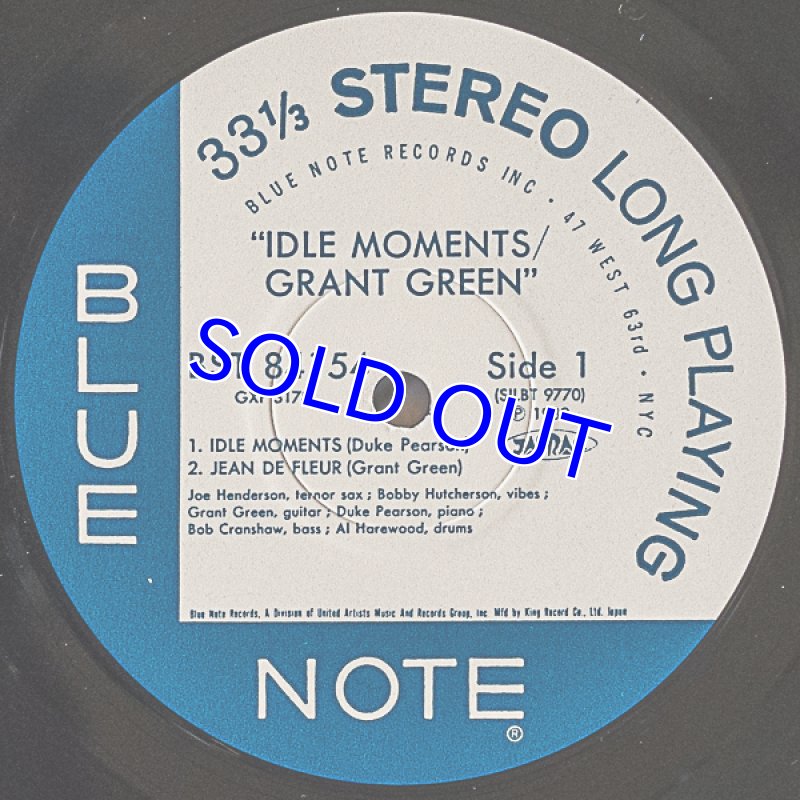 画像3: グラント・グリーン(g)/アイドル・モーメンツ(キング盤) (3)