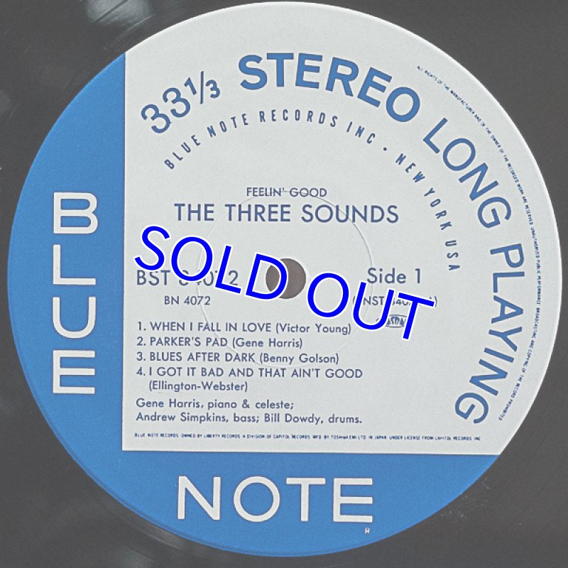 画像3: ザ・スリー・サウンズ/フィーリン・グッド (3)