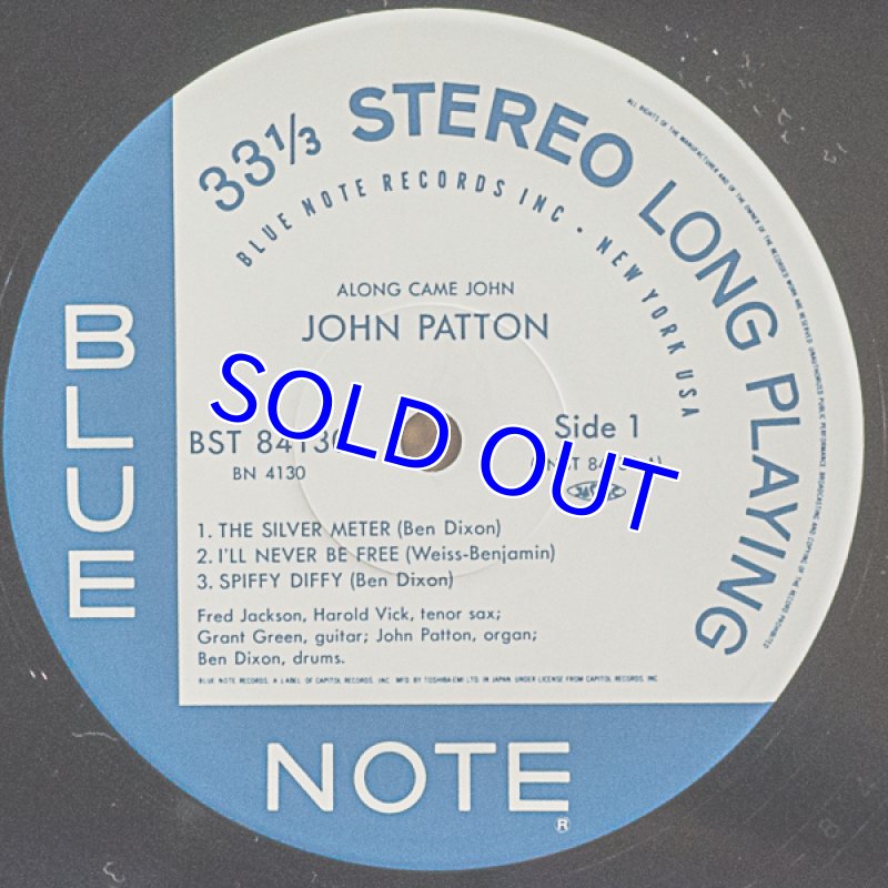 画像3: ジョン・パットン(org)/アロング・ケイム・ジョン (3)