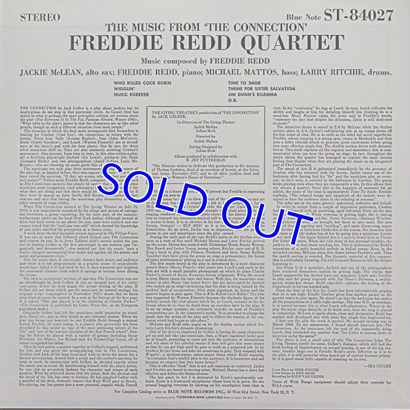 画像2: フレディ・レッド・カルテット/ミュージック・フロム・ザ・コネクション (2)