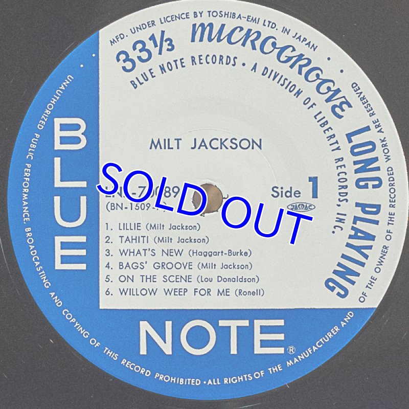画像3: ミルト・ジャクソン(vib)/ミルト・ジャクソン (3)