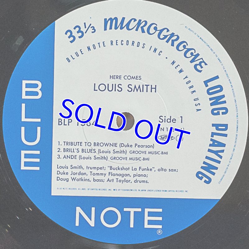 画像3: ルイ・スミス（tp）/ヒア・カムズ（ライナー欠品） (3)