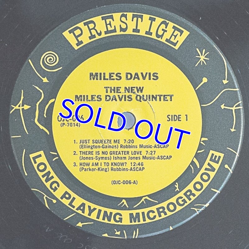 画像3: マイルス・デイヴィス（tp）/THE NEW MILES DAVIS QUINTET（OJC盤） (3)