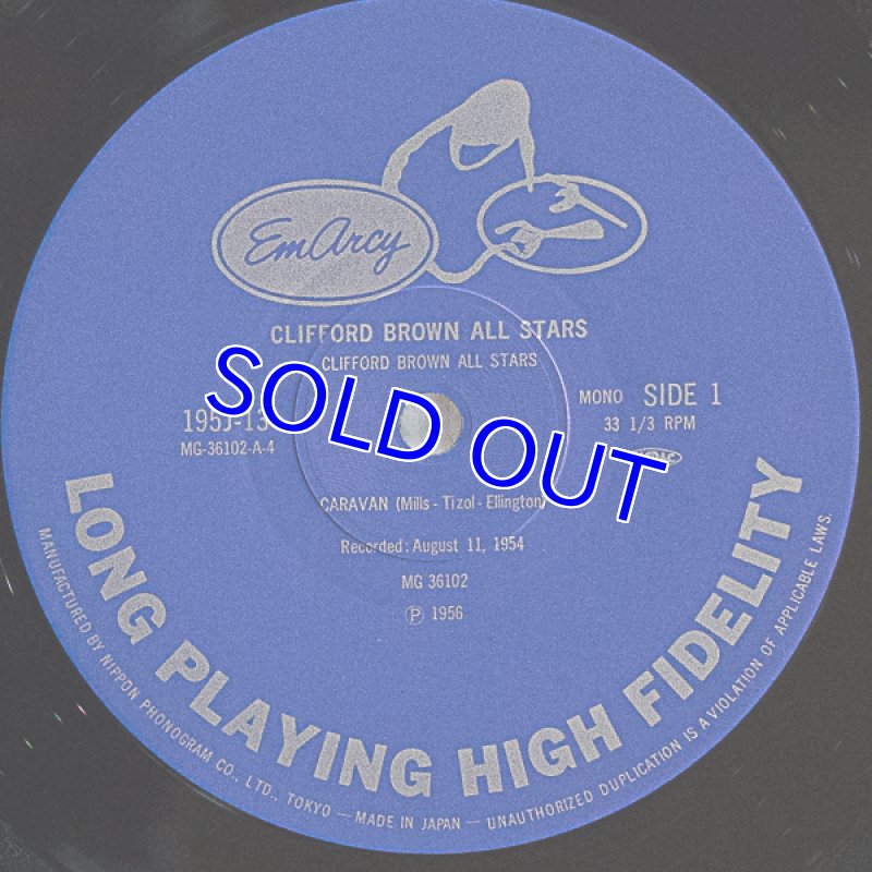 画像3: クリフォード・ブラウン(tp)/オール・スターズ (3)