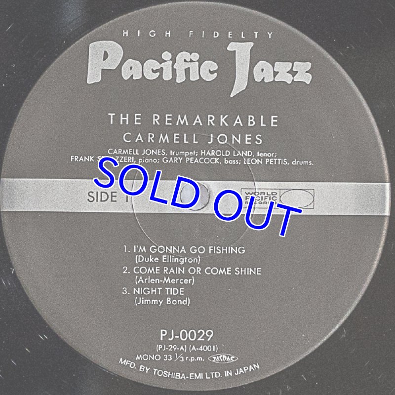 画像3: カーメル・ジョーンズ(tp)/ザ・リマーカブル・カーメル・ジョーンズ (3)