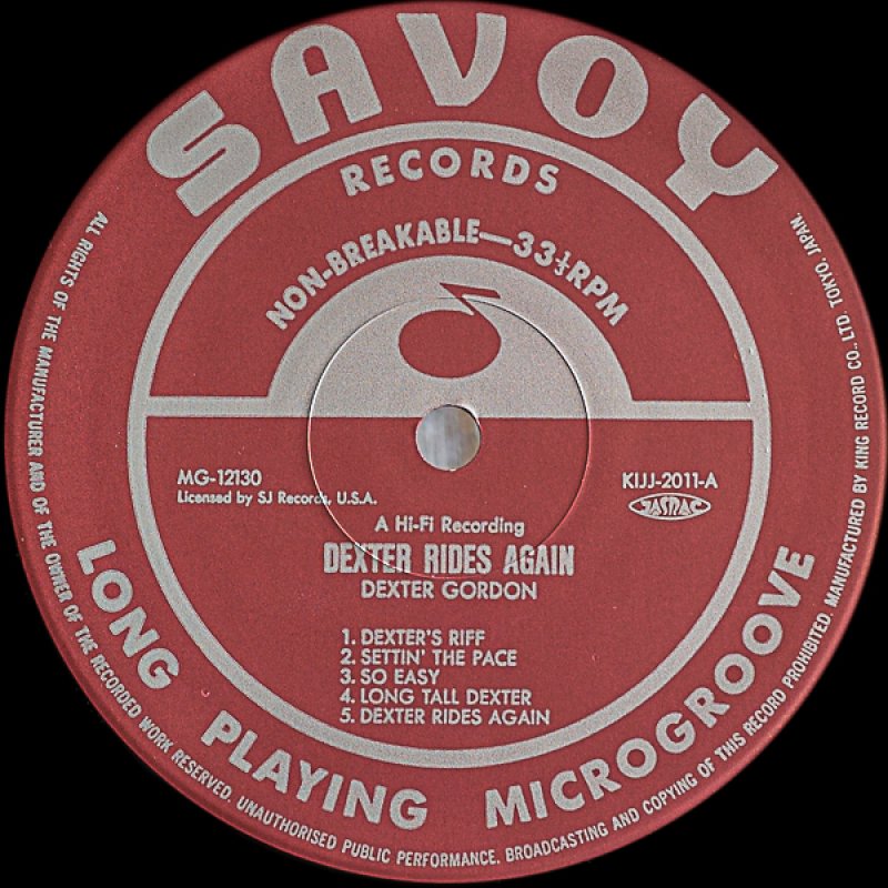 画像3: デクスター・ゴードン(ts)/デクスター・ライズ・アゲイン (3)