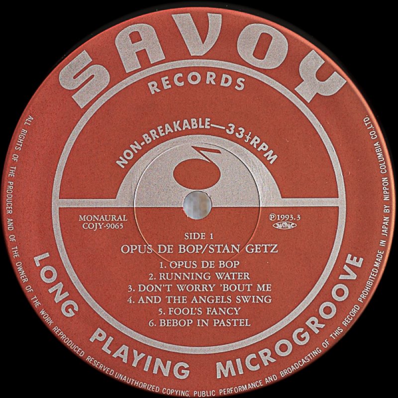 画像3: スタン・ゲッツ(ts)他/オパス・デ・バップ (3)