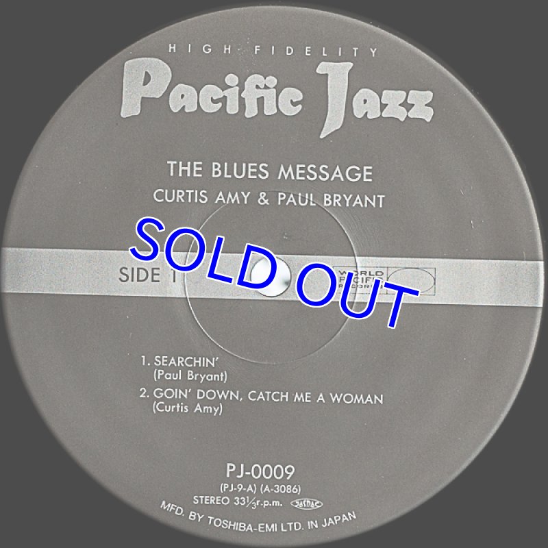 画像3: カーティス・アミー(ts)/ザ・ブルース・メッセージ (3)