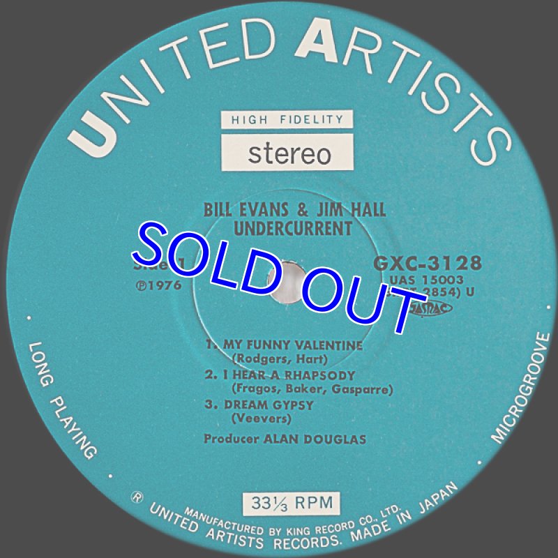 画像3: ビル・エヴァンス/アンダー・カレント (3)