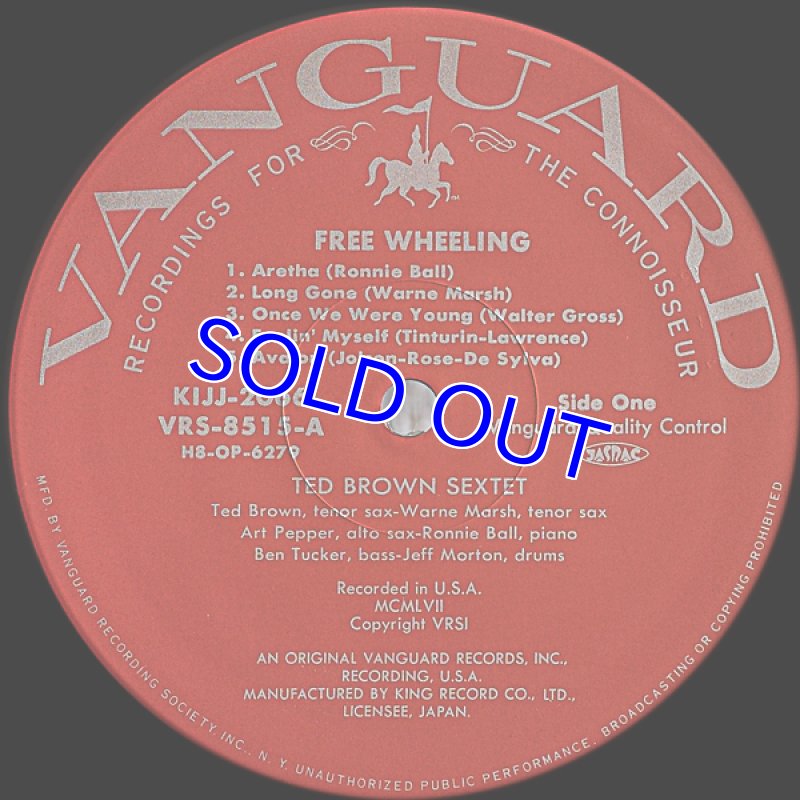 画像3: テッド・ブラウン・セクステット/フリー・ホイーリング (3)
