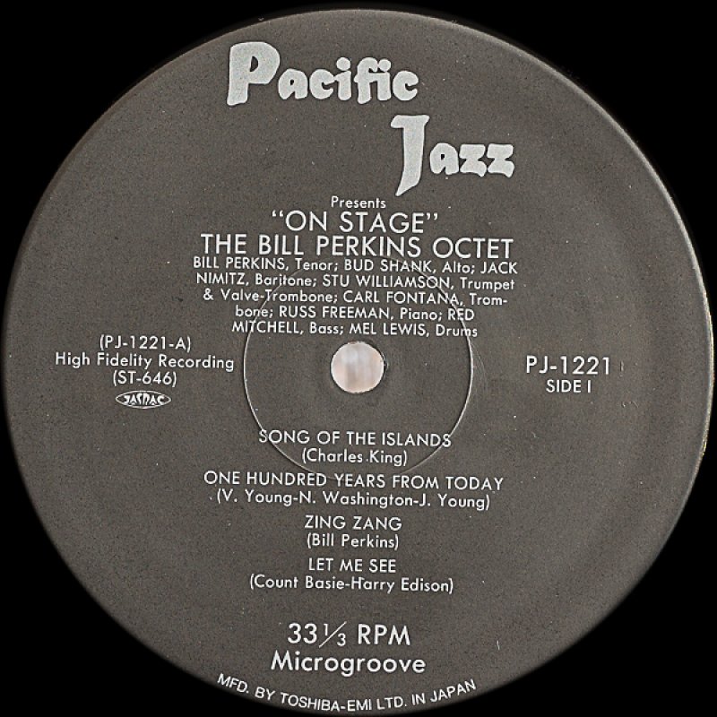 画像3: ビル・パーキンス・オクテット/オン・ステージ (3)