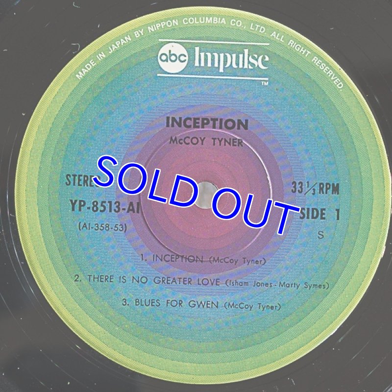 画像3: マッコイ・タイナー（p）/インセプション (3)