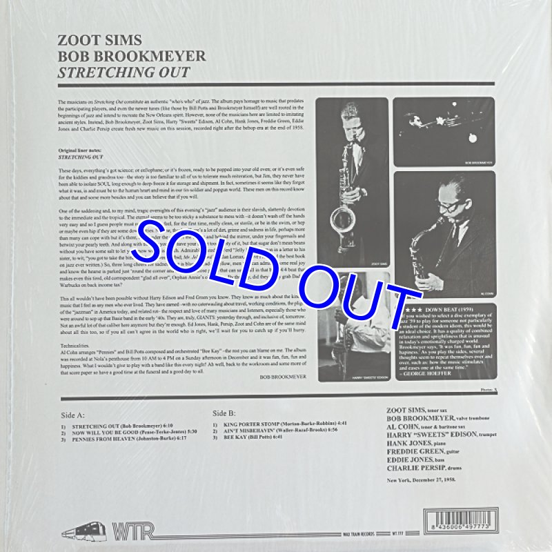 画像2: ズート・シムス（ts）/STRETCHING OUT (2)