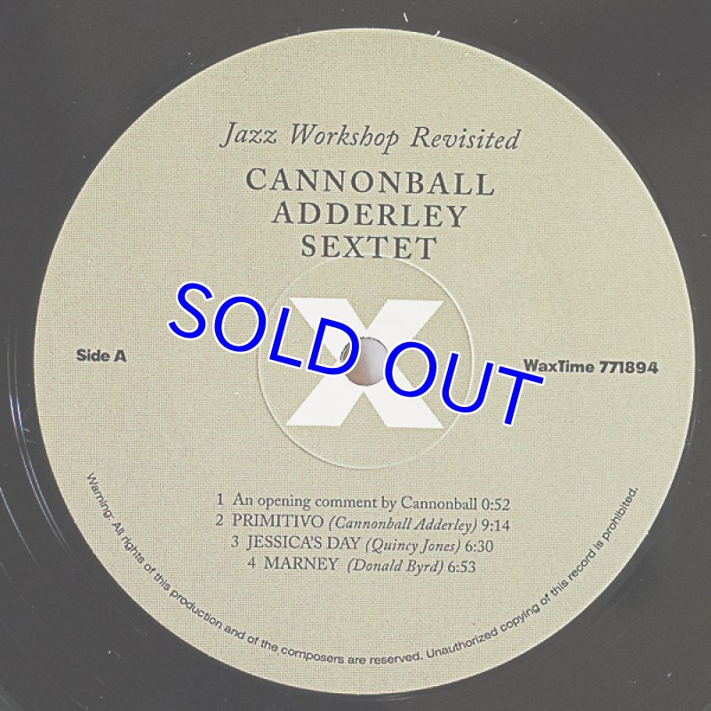 画像3: キャノンボール・アダレイ・セクステット/JAZZ WORKSHOP REVISID (3)