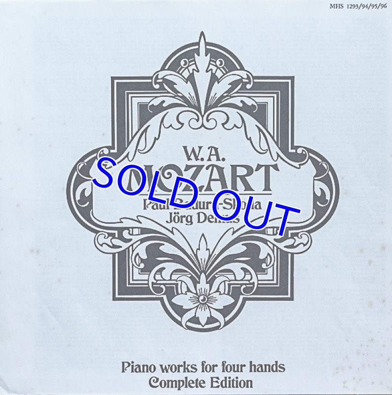 画像5: イェルク・デムス＆パウル・パドゥラ=スコダ/モーツァルト：4手のためのピアノ・ソナタ全曲 (5)