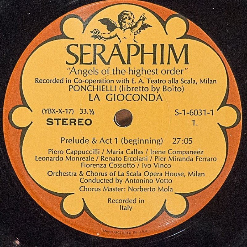 画像3: マリア・カラス/ポンキエッリ:ラ・ジョコンダ(3枚組) (3)