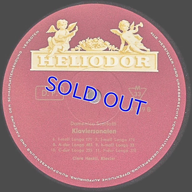 画像4: クララ・ハスキル（pf）/スカルラッティ；ピアノ・ソナタ集 (4)