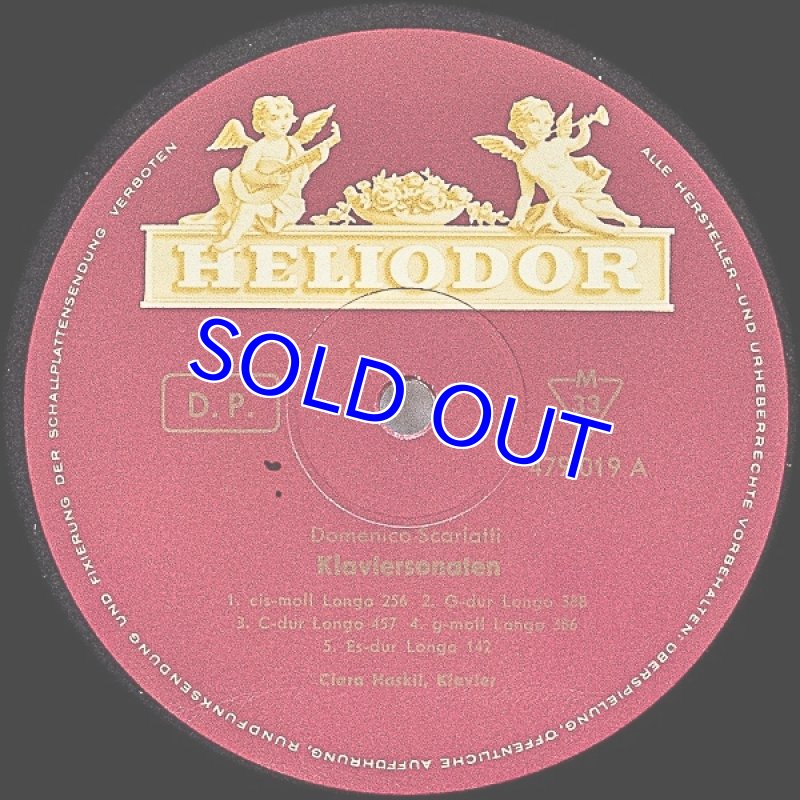 画像3: クララ・ハスキル（pf）/スカルラッティ；ピアノ・ソナタ集 (3)