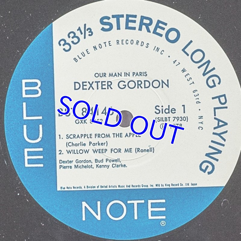 画像3: デクスター・ゴードン（ts）/アワ・マン・イン・パリ（キング） (3)