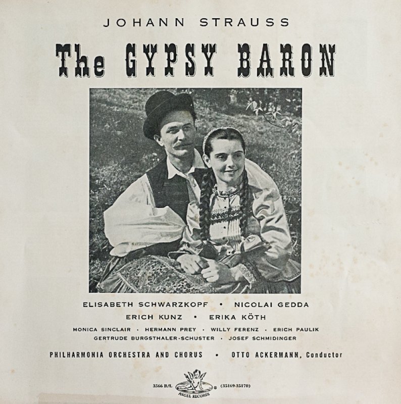 画像2: オットー・アッカーマン指揮/J.シュトラウス：ジプシー男爵 (2)