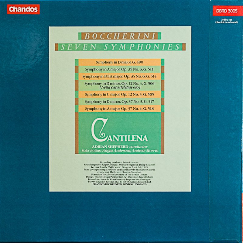 画像2: エイドリアン・シェパード指揮/ポッケリーニ：７つの交響曲集（3枚組） (2)