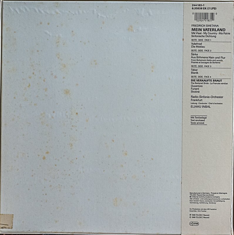 画像2: エリアフ・インバル指揮/スメタナ:わが祖国(2枚組) (2)