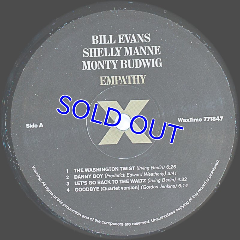 画像3: ビル・エヴァンス（p）/EMPATHY (3)