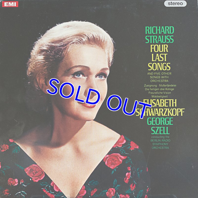 画像1: エリーザベト・シュワルツコップ/Ｒ．シュトラウス：４つの最後の歌（TESTAMENT盤） (1)