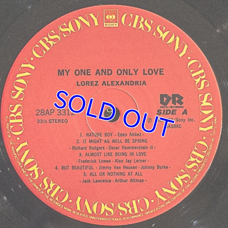 画像3: ロレス・アレキサンドリア/マイ・ワン・アンド・オンリー・ラブ (3)