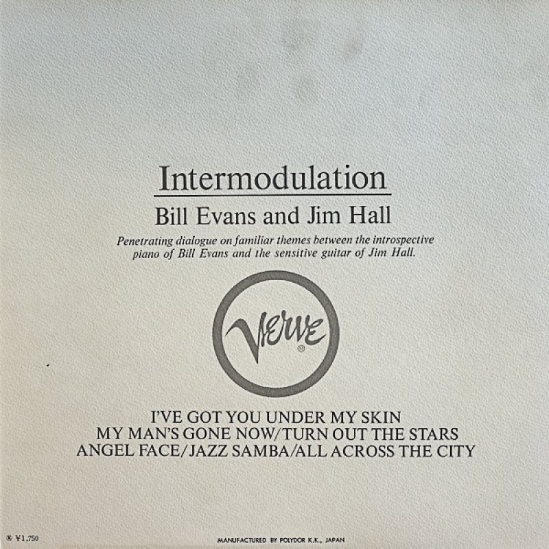 画像2: ビル・エヴァンス（p）/インターモデュレーション（ダブルジャケット） (2)