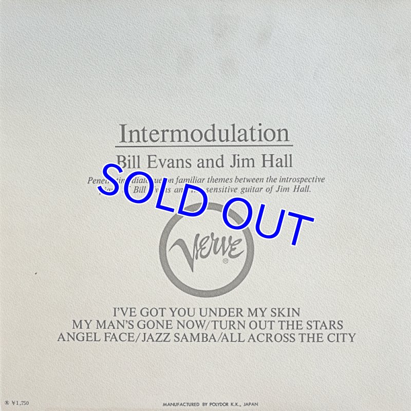 画像2: ビル・エヴァンス（p）/インターモデュレーション（ダブルジャケット） (2)