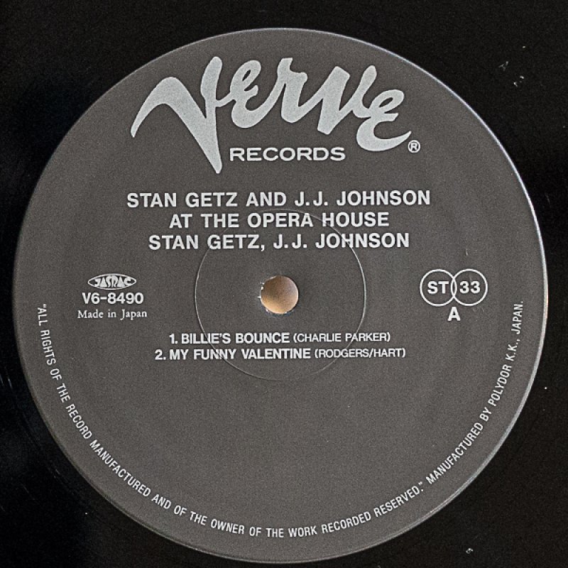画像3: スタン・ゲッツ&J.J.ジョンソン/アット・ジ・オペラ・ハウス (3)