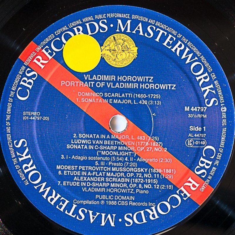 画像3: ウラディミール・ホロヴィッツ（pf）/PORTRAIT OF VLADIMIR HOROWITZ (3)