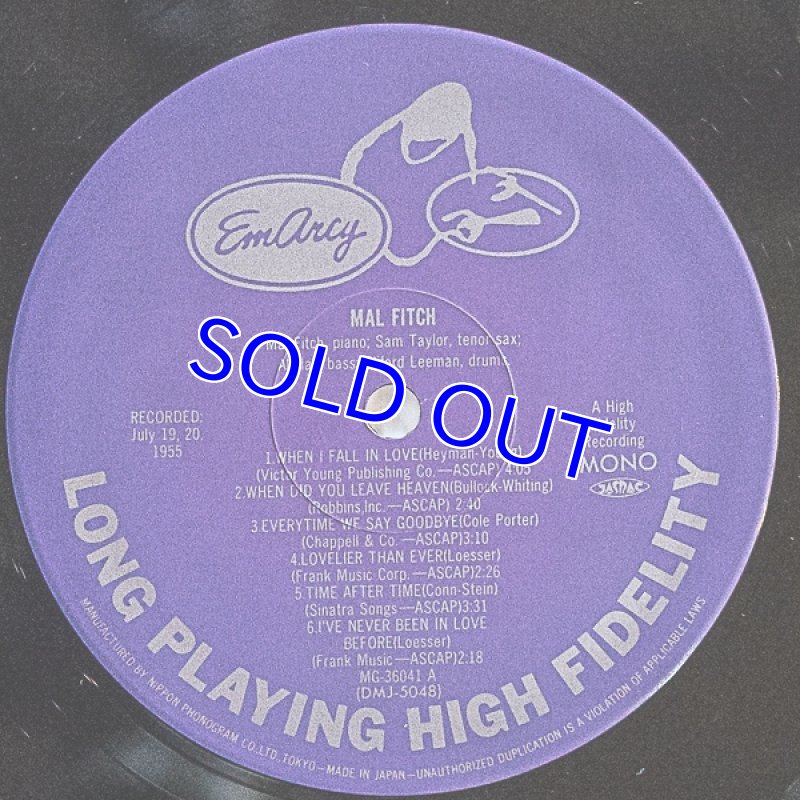 画像3: マル・フィッチ/マル・フィッチ (3)