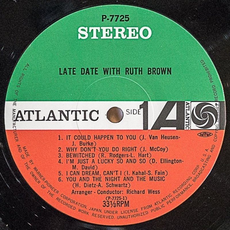 画像3: ルース・ブラウン/レイト・デート (3)