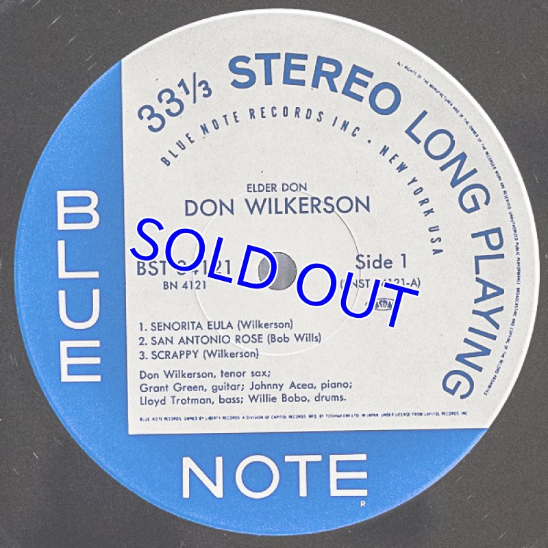 画像3: ドン・ウィルカーソン（ts）/エルダー・ドン (3)