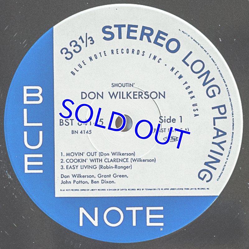 画像3: ドン・ウィルカーソン（ts）/シャウテン (3)