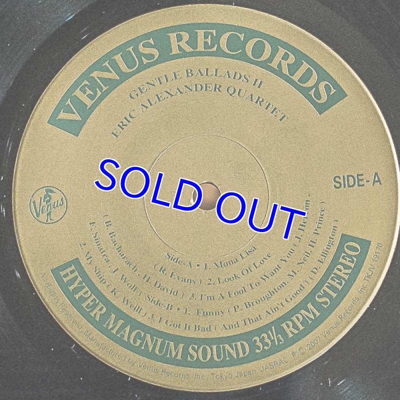 画像3: エリック・アレキサンダー・カルテット/ジェントル・バラッズII（初回盤） (3)