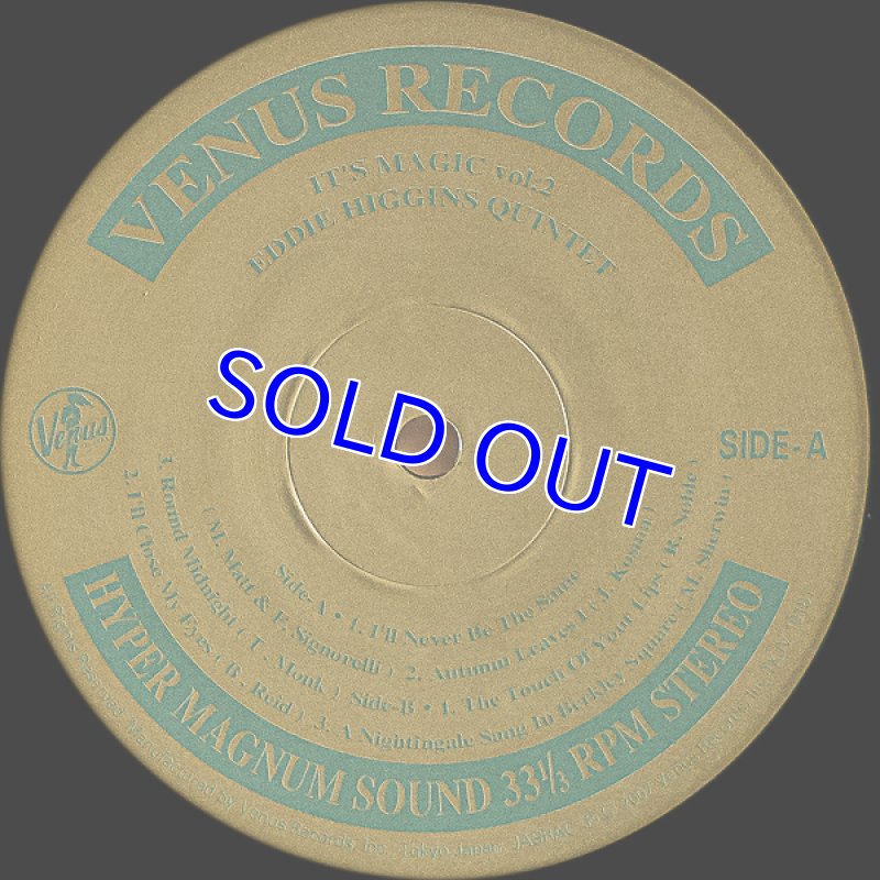 画像3: エディ・ヒギンズ＆スコット・ハミルトン＆ケン・ベプロフスキー/イッツ・マジックVol.2（初回盤） (3)