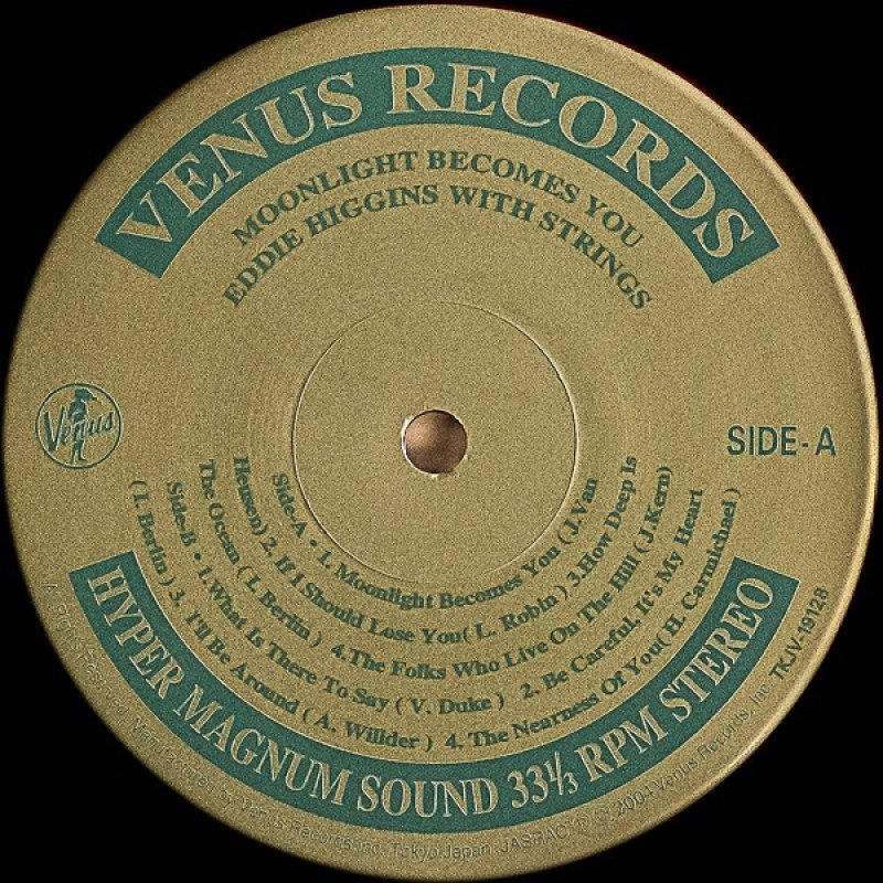 画像3: エディ・ヒギンズ・ウィズ・ストリングス/ムーンライト・ビカムズ・ユー（初回盤） (3)