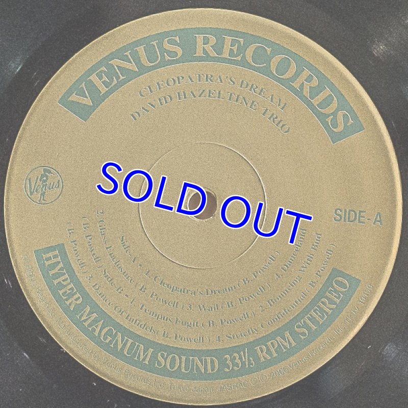 画像3: デヴィッド・ヘイゼルタイン・トリオ/クレオパトラの夢（初回盤） (3)