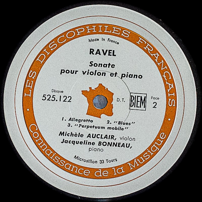 画像4: ミシェル・オークレール/ドビュッシー、ラヴェル：ヴァイオリン・ソナタ (4)