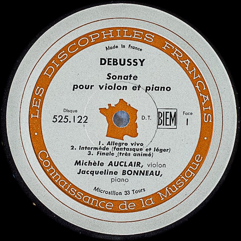 画像3: ミシェル・オークレール/ドビュッシー、ラヴェル：ヴァイオリン・ソナタ (3)