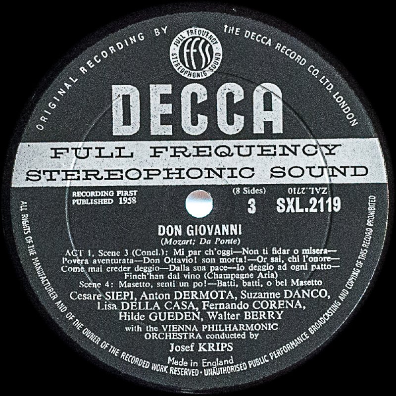 画像6: ヨーゼフ・クリップス指揮/モーツァルト：ドン・ジョバンニ (6)