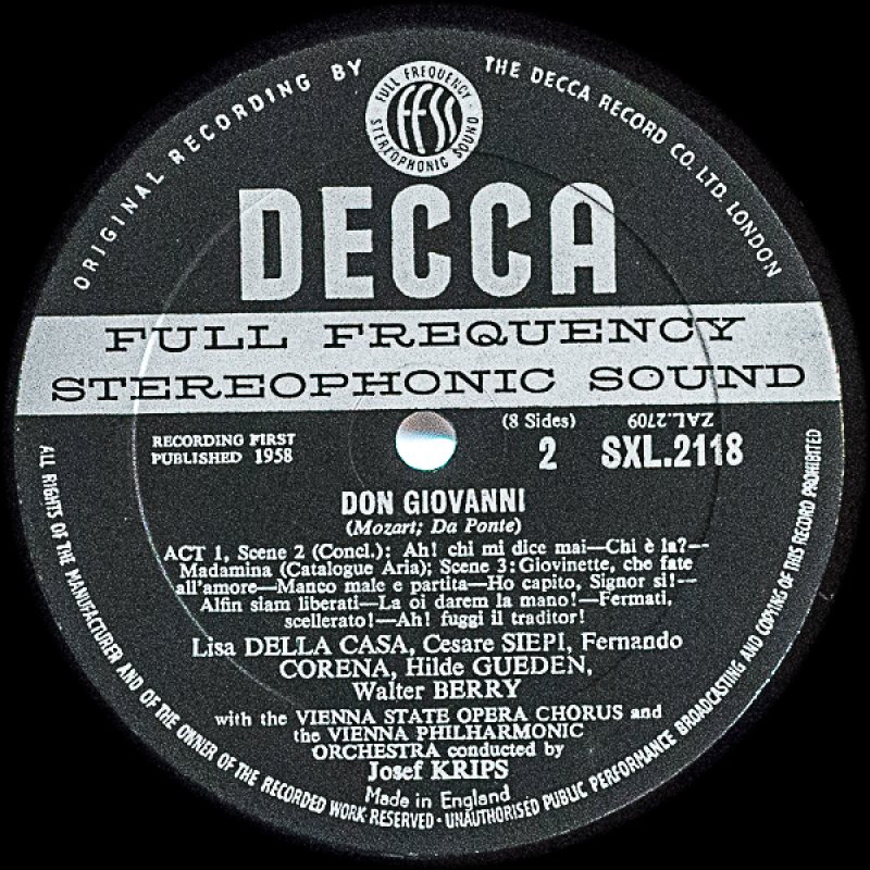 画像5: ヨーゼフ・クリップス指揮/モーツァルト：ドン・ジョバンニ (5)