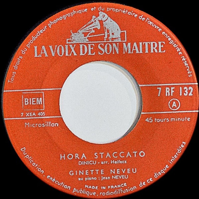 画像2: ジネット・ヌブー（Vn）/ディニク：ホラ・スタッカート (2)