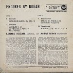 画像2: レオニード・コーガン（Vn）/ENCORES BY KOGAN (2)
