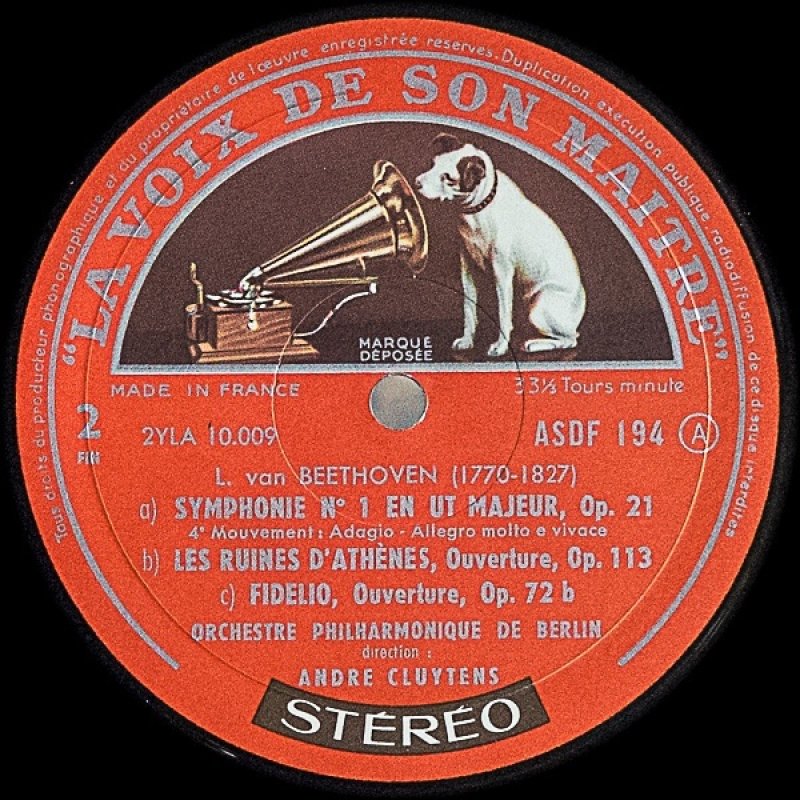 画像4: アンドレ・クリュイタンス指揮/ベートーヴェン:交響曲第1番ハ長調作品21 (4)