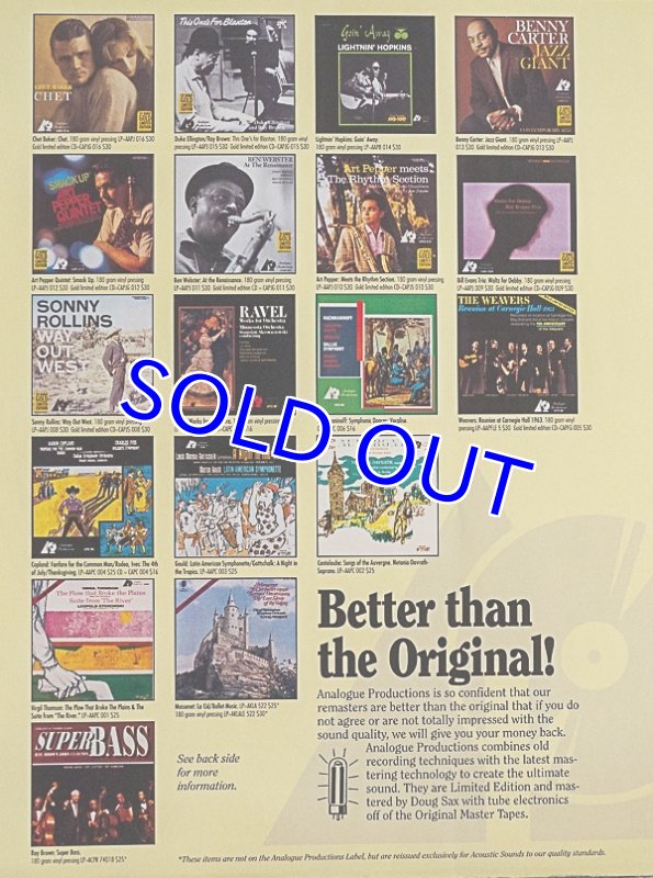 画像4: ビル・エヴァンス（p）/WALTZ FOR DEBBY（Analogue Productions真空管録音盤） (4)